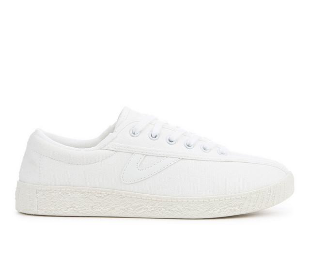 Women's Tretorn Nylite Canvas Sneakers in White color