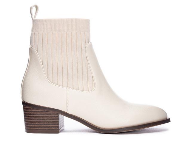 Women's CL By Laundry Core Booties in Beige color