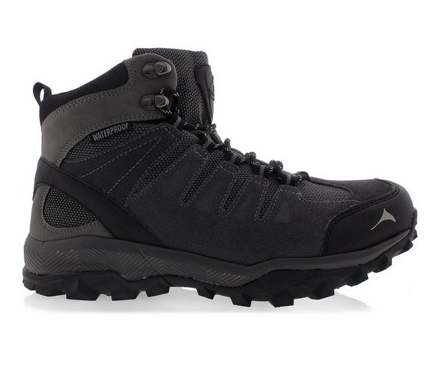 Men's Pacific Mountain Boulder's Mid Men's Hiking Boots in Charcoal/Blk color