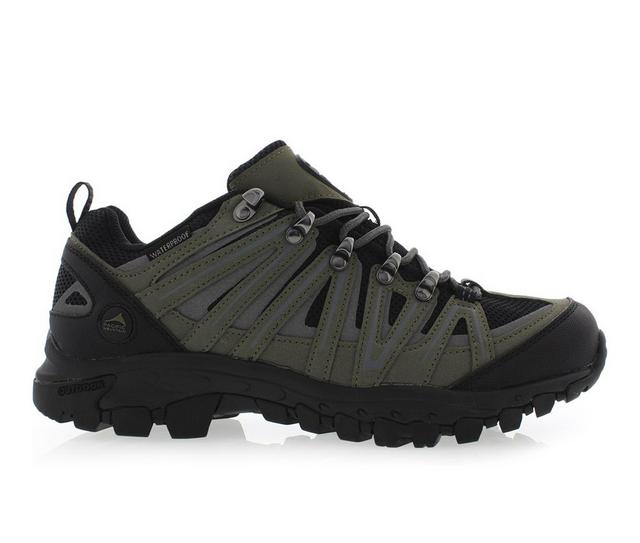 Men's Pacific Mountain Ravine II Men's Hiking Boots in Olive/Black color