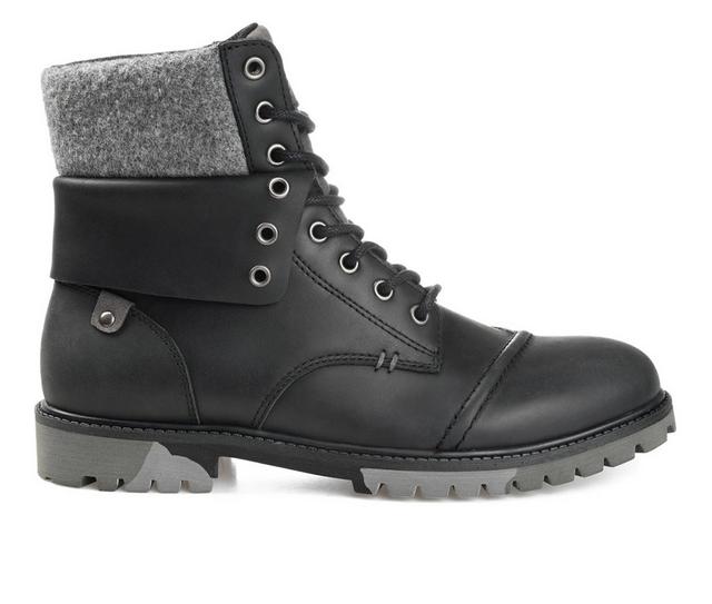 Men's Territory Grind Combat Boots in Black color