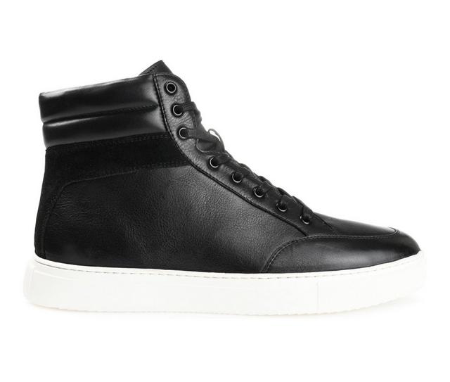 Men's Thomas & Vine Clarkson High-Top Sneakers in Black color