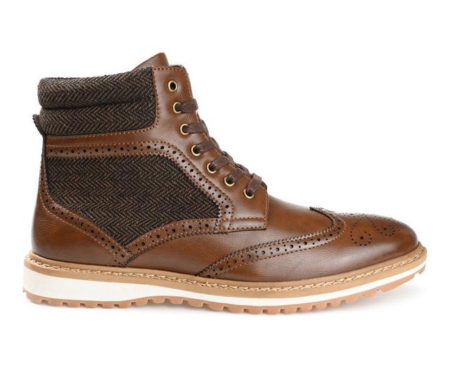 Men's Vance Co. Harlan Boots in Brown color