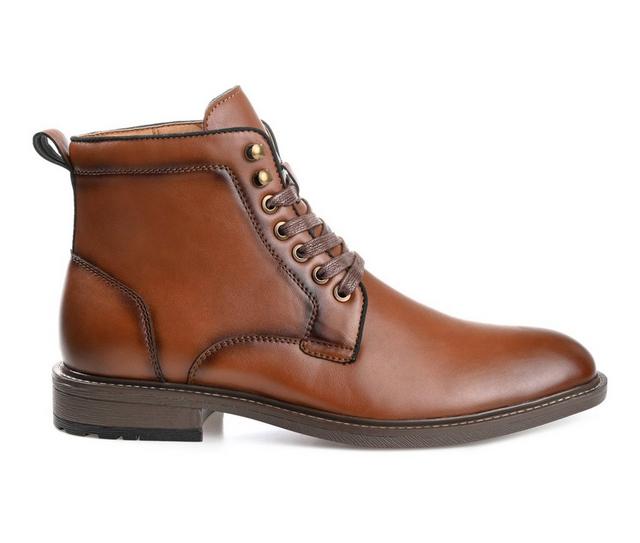 Men's Vance Co. Langford Dress Boots in Brown color