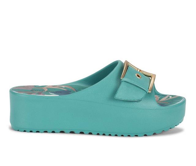 Women's Baretraps Pacey Platform Sandals in Taffy Teal color