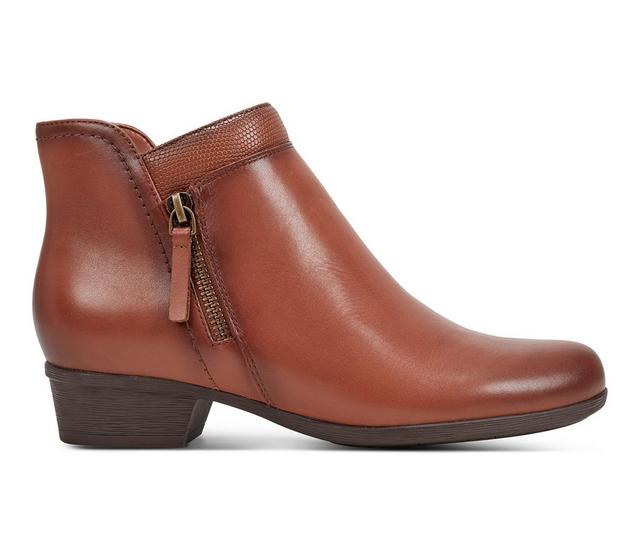 Women's Rockport Carly Booties in Natural color