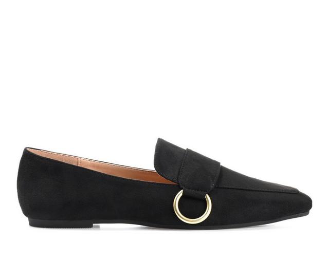 Women's Journee Collection Benntly Loafers in Black color