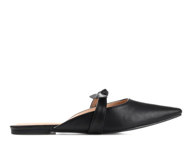 Women's Journee Collection Missie Mules in Black color