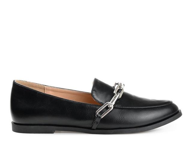Women's Journee Collection Madison Loafers in Black color
