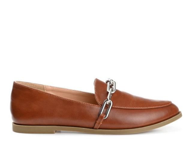 Women's Journee Collection Madison Loafers in Brown color