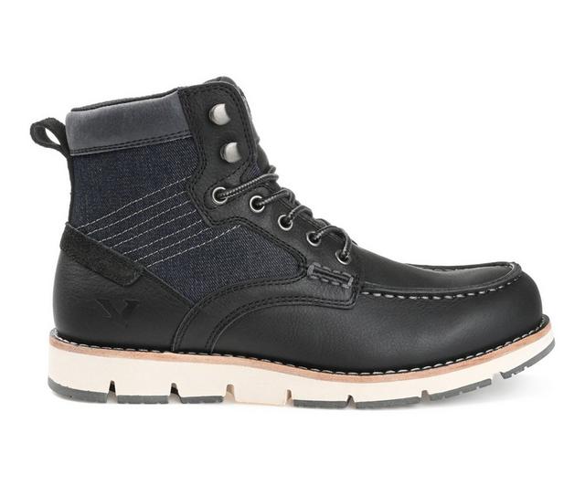 Men's Territory Mack Two Wide Width Boots in Black Wide color