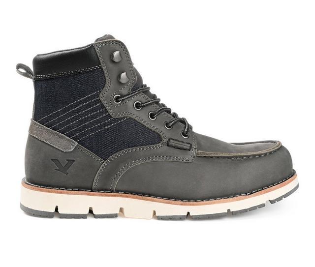 Men's Territory Mack Two Wide Width Boots in Grey Wide color