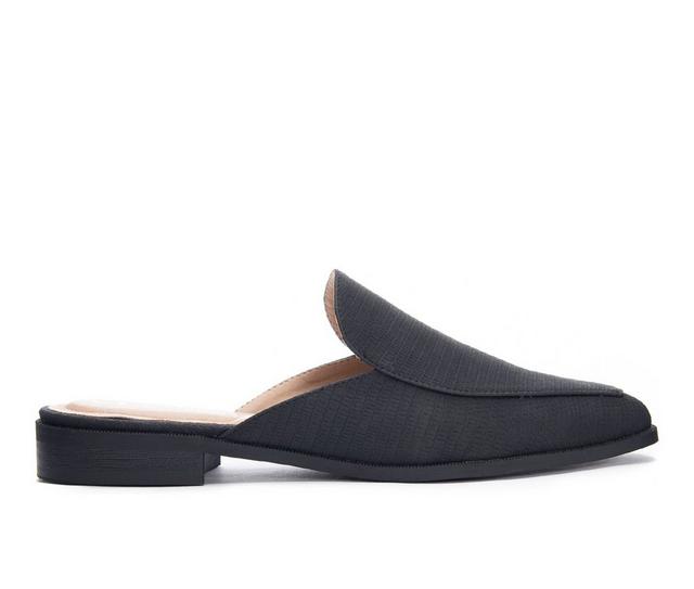 Women's CL By Laundry Softest Mules in Black color