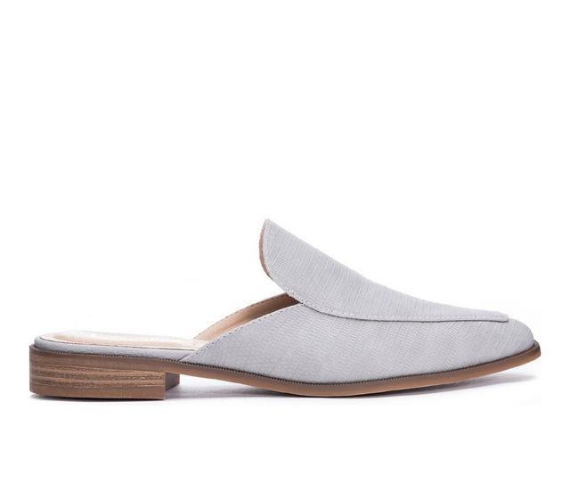 Women's CL By Laundry Softest Mules in Grey color