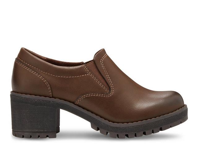 Women's Eastland Reese Slip-On Oxfords in Brown color