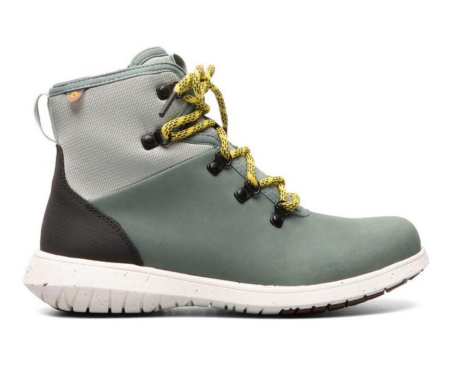 Women's Bogs Footwear Juniper Hiker Waterproof Boots in Dark Spruce color
