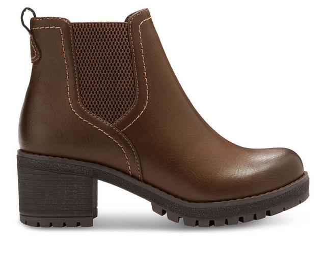 Women's Eastland Tamara Chelsea Boots in Brown color