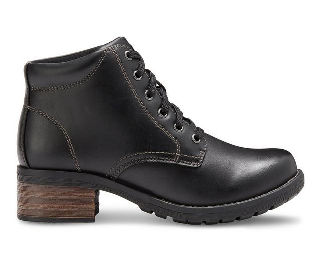 Women's Eastland Trudy Lace-Up Boots in Black color