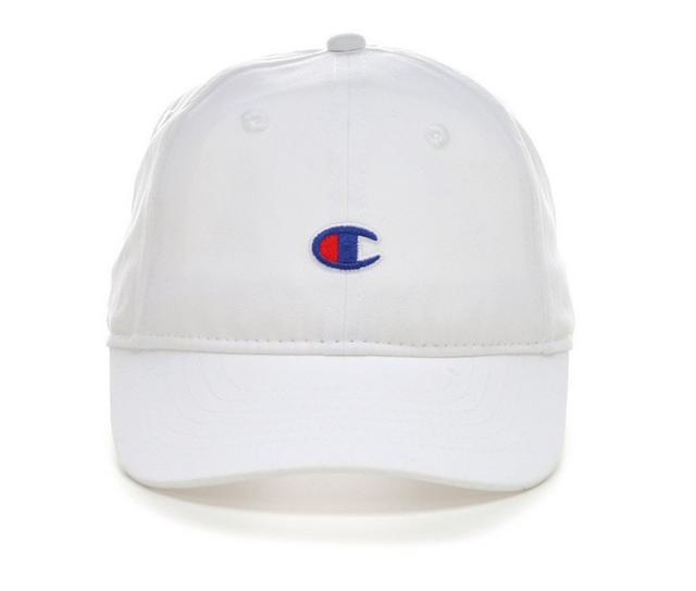 Champion Youth Adjustable Dad Cap in White color