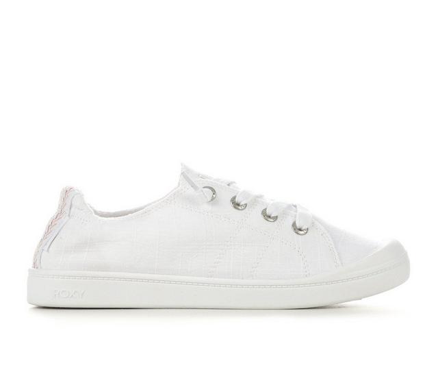 Women's Roxy Bayshore Plus Slip-On Sneakers in White color