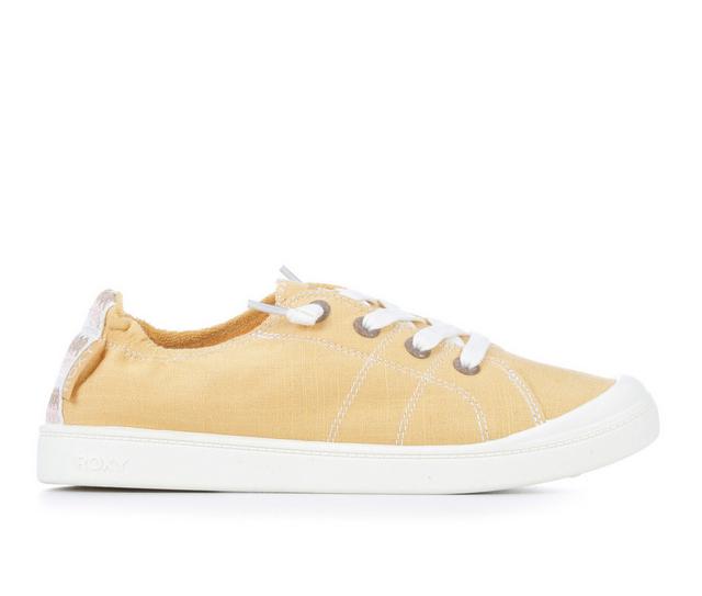 Women's Roxy Bayshore Plus Slip-On Sneakers in Yellow Tone color