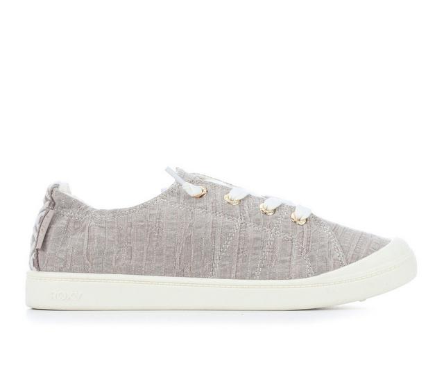 Women's Roxy Bayshore Plus Slip-On Sneakers in Taupe color