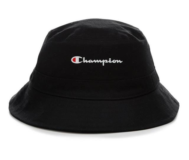 Champion Women's Script Bucket Hat in Black color