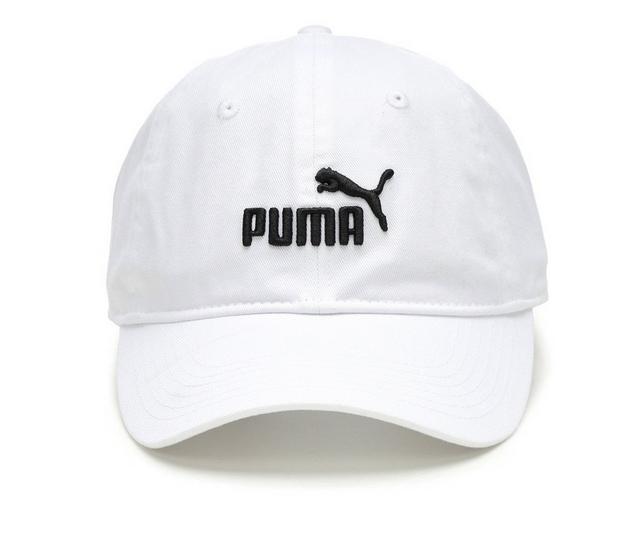 Puma Women's Archive 1 Adjustable Cap in White/Black color
