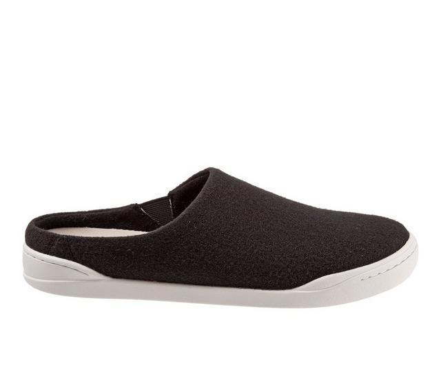 Women's Softwalk Auburn Mules in Black Felt color