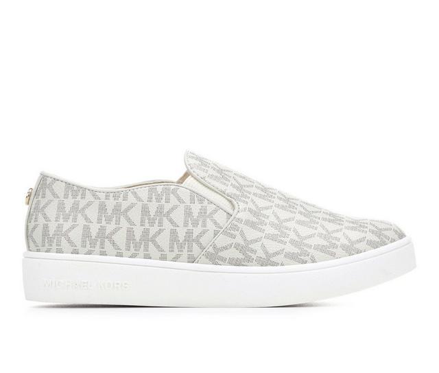 Girls' MICHAEL KORS Little Kid & Big Kid Jem Daley Slip-On Shoes in Vanilla/Mocha color