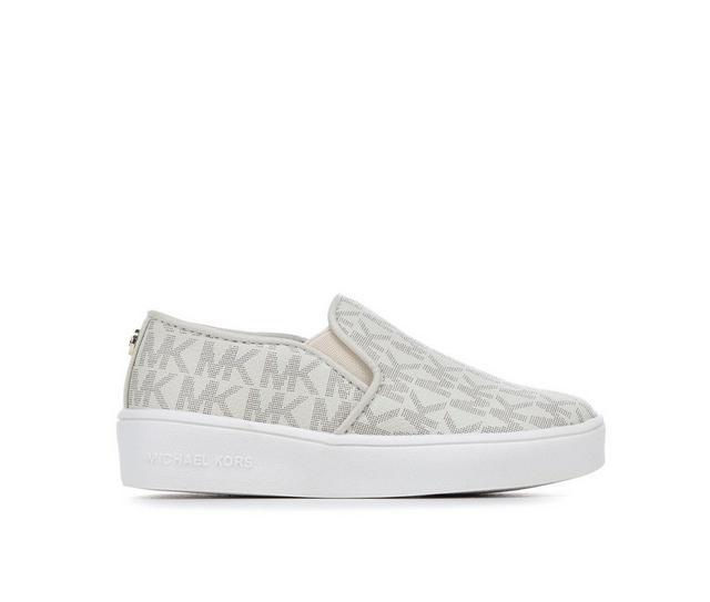 Girls' MICHAEL KORS Toddler Jem Daley Slip-On Shoes in Vanilla/Mocha color