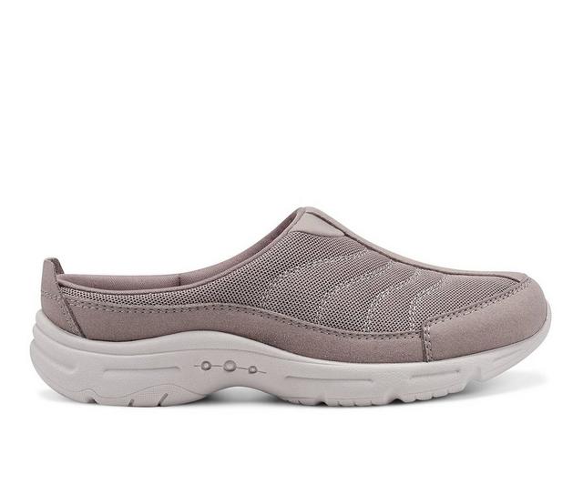 Women's Easy Spirit Breezie Mules in Taupe color