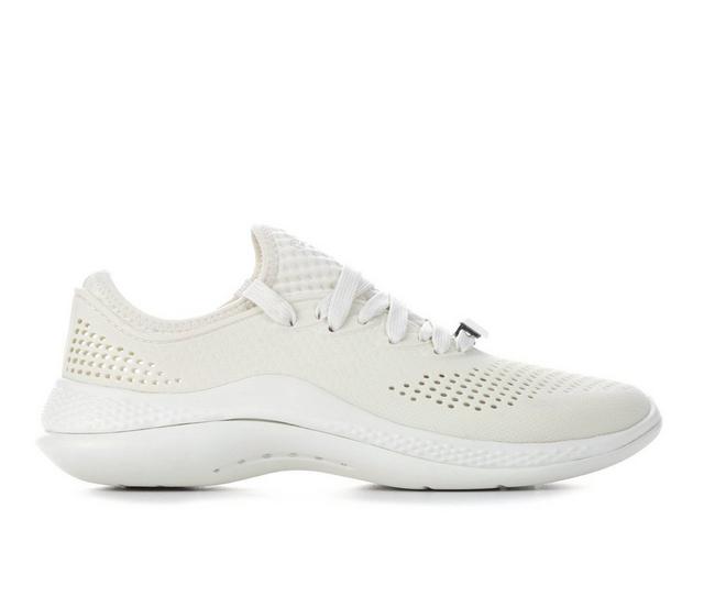 Women's Crocs LiteRide 360 Pacer Sneakers in Almost White color