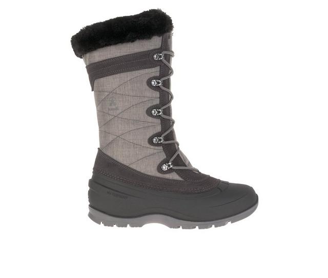 Women's Kamik Snow Valley 4 Winter Boots in Charcoal color