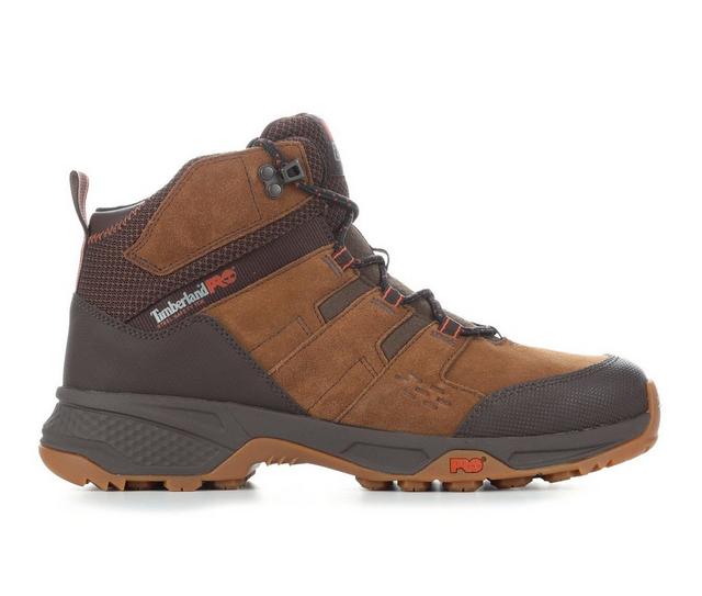 Men's Timberland Pro Switchback LT Work Boots in Brown color