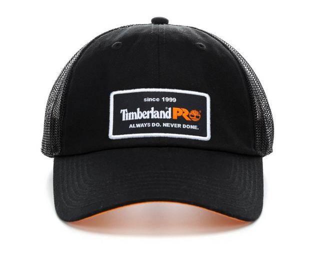 Timberland Pro ADND Low Pro Trucker Cap in Black/Black color