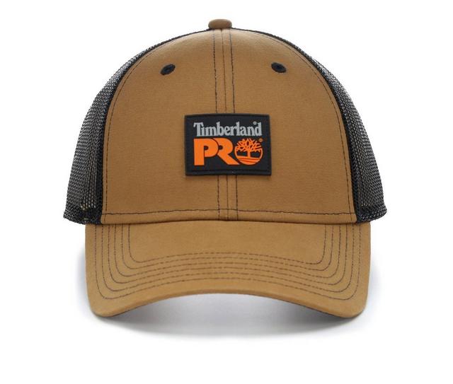 Timberland Pro Gritman Trucker Cap in Dark Wheat color