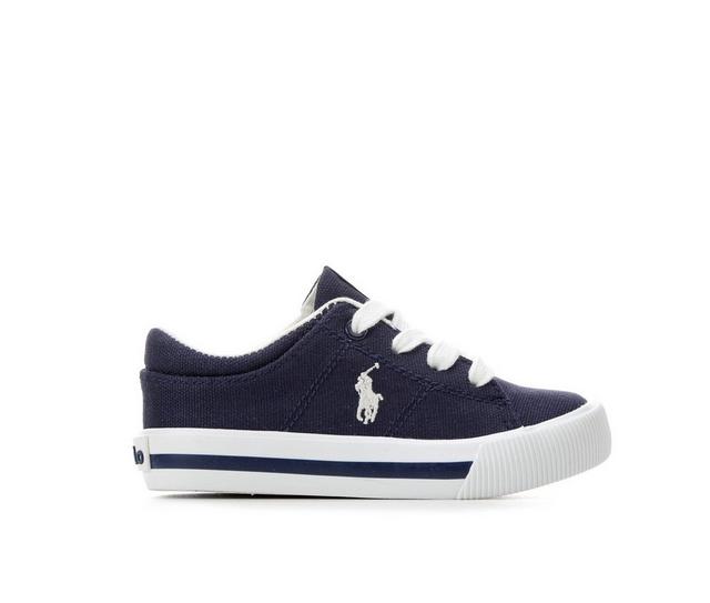 Boys' Polo Toddler & Little Kid Elmwood Sneakers in Navy/White color