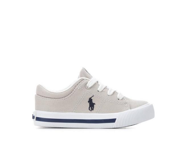 Boys' Polo Toddler & Little Kid Elmwood Sneakers in Sand/Navy color