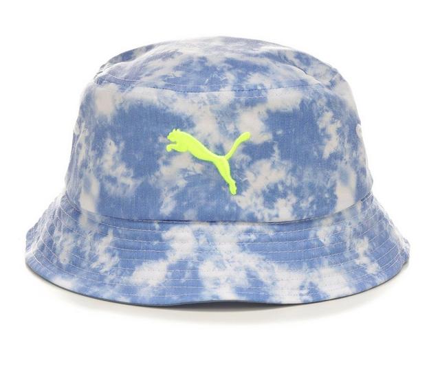 Puma Women's Juno Bucket Hat in Blue Tie Dye color