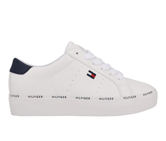 Women's Tommy Hilfiger Henissly Sneakers in White color