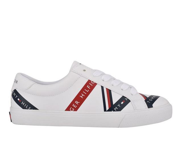 Women's Tommy Hilfiger Lacen Sneakers in White color