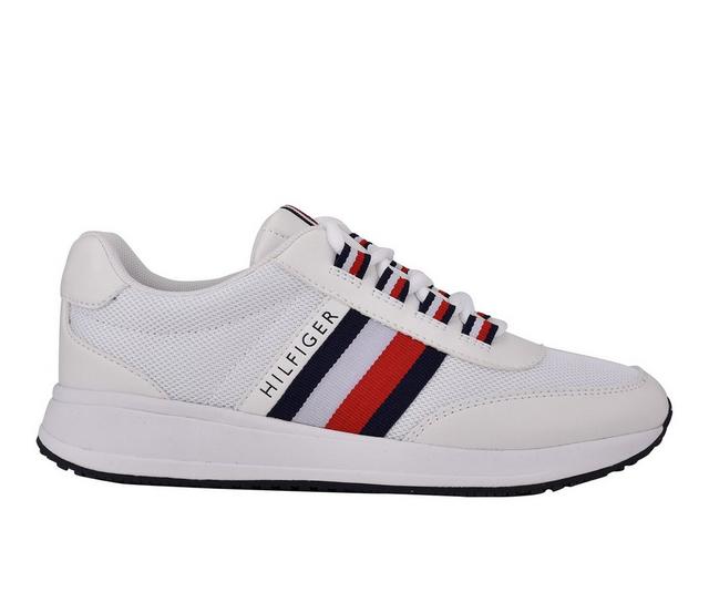 Women's Tommy Hilfiger Relida Sneakers in White Multi color