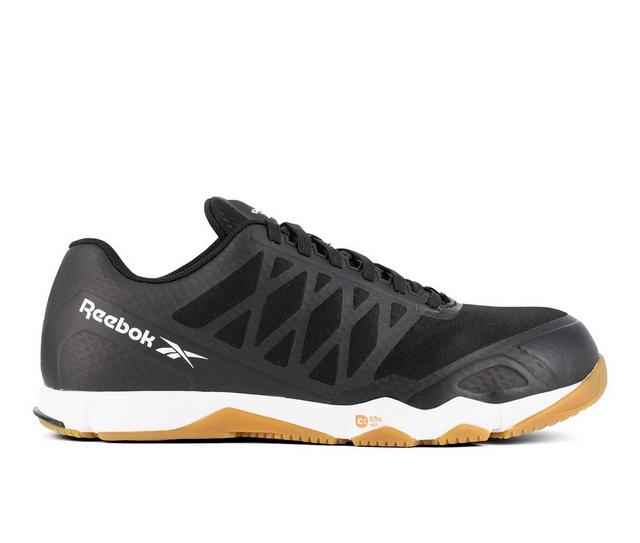 Women's REEBOK WORK Speed TR Work Shoes in Black/Gum color