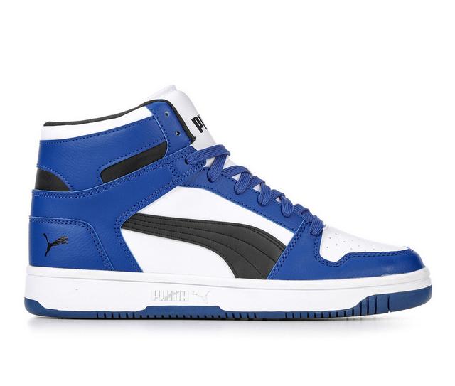 Men's Puma Rebound Layup SL Sneakers in Blue/White color
