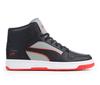Black/Grey/Red
