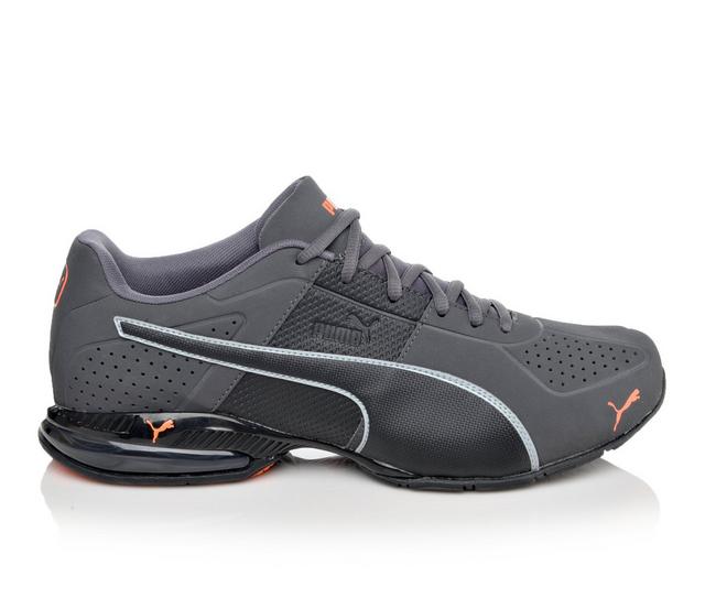 Men's Puma Cell Surin II Sneakers in Grey/Org Mat color