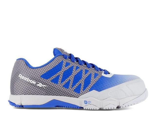 Women's REEBOK WORK Speed TR Work RB452 Work Shoes in Grey/Blue color