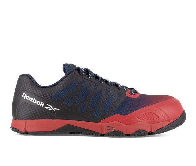 REEBOK WORK Speed TR Work RB4452 Work Shoes in Red/Black color