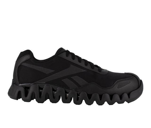 Women's REEBOK WORK Zig Pulse Work RB3019 Shoes in Black color